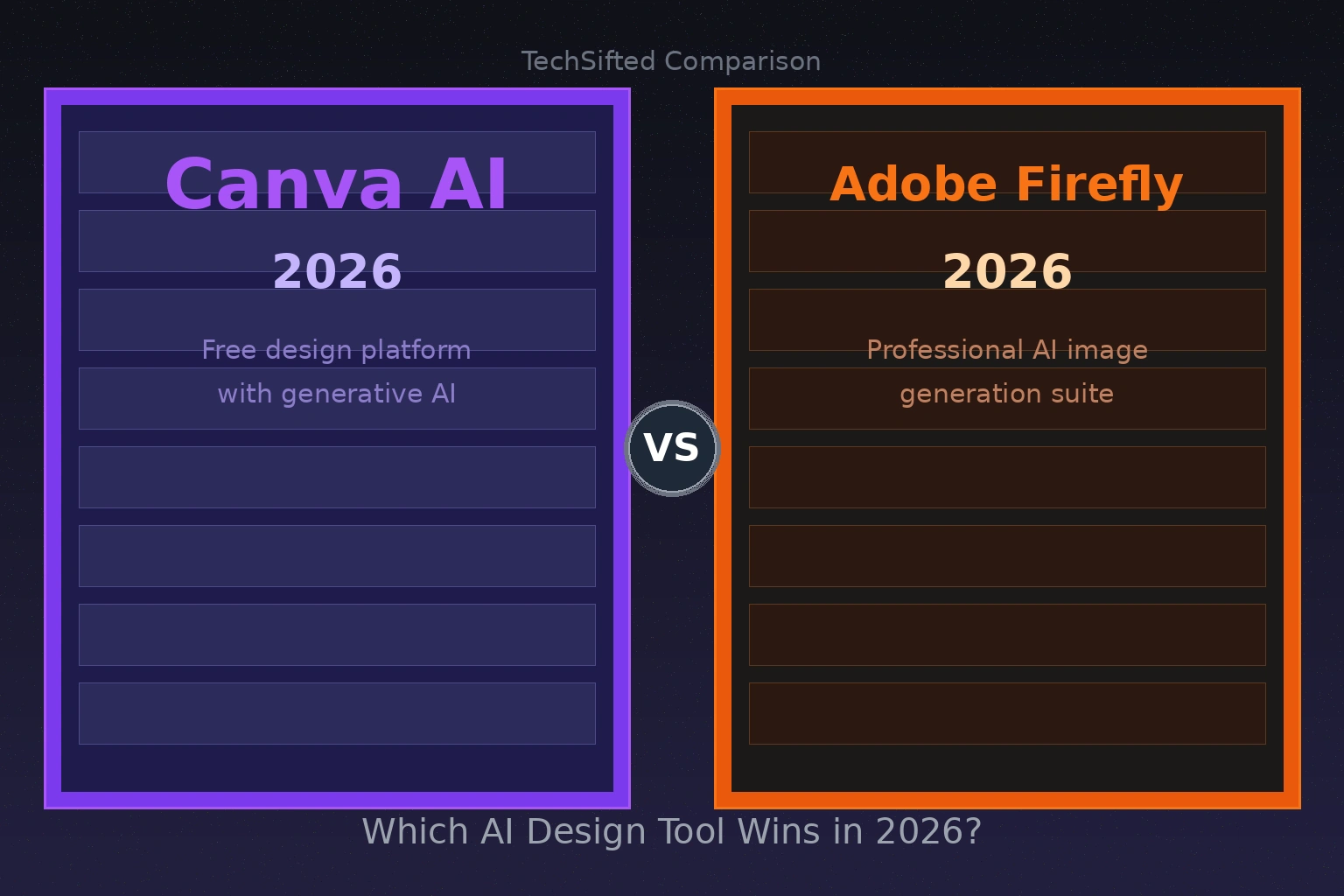 Canva AI vs Adobe Firefly 2026: Which AI Design Tool Wins?